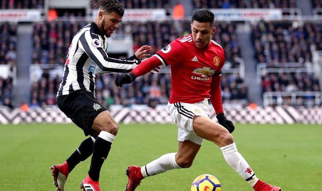 \"МЮ\" на выезде проиграл \"Ньюкаслу\"