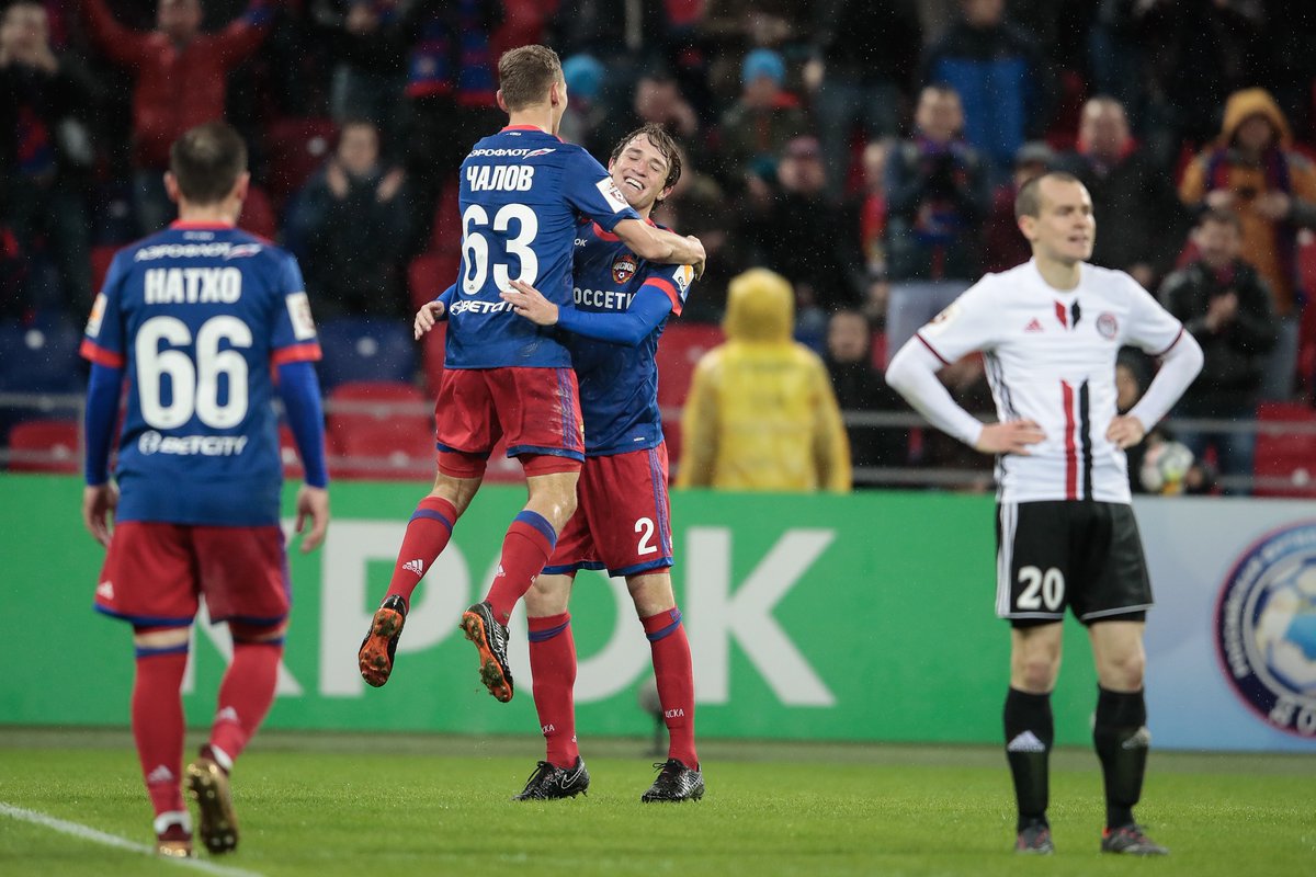 ЦСКА без проблем переиграл \"Амкар\"
