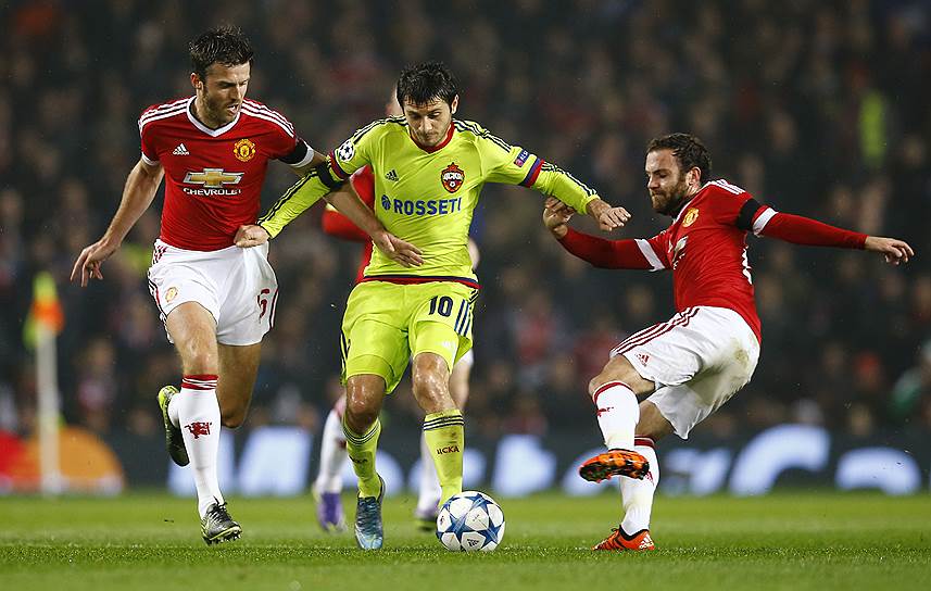 Дзагоев: с \"Манчестером\" можно играть, но у нас ничего не получилось