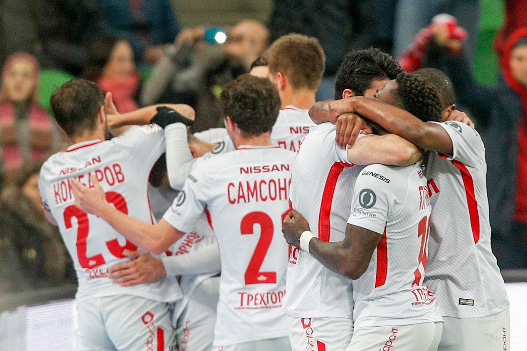 \"Спартак\" убедительно разобрался с \"Краснодаром\"