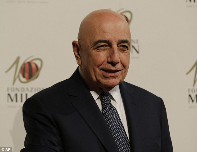 Галлиани покинет \"Милан\"