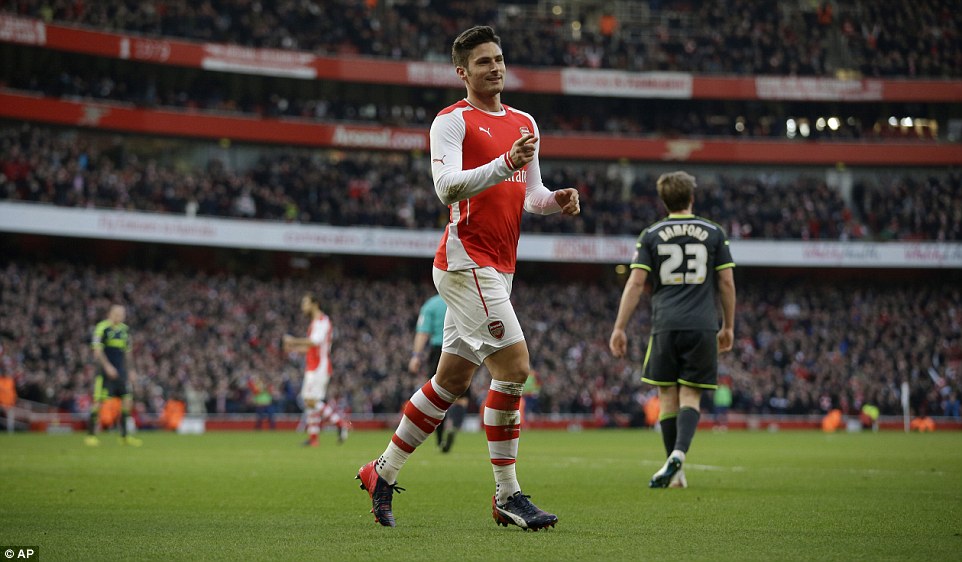 \"Арсенал\" пробился в четвертьфинал Кубка Англии