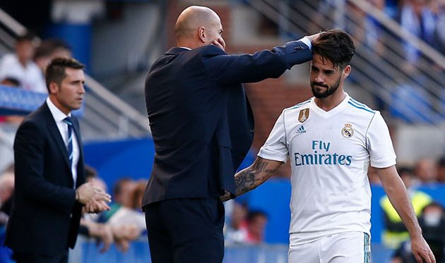 Зидан рассчитывает на Иско