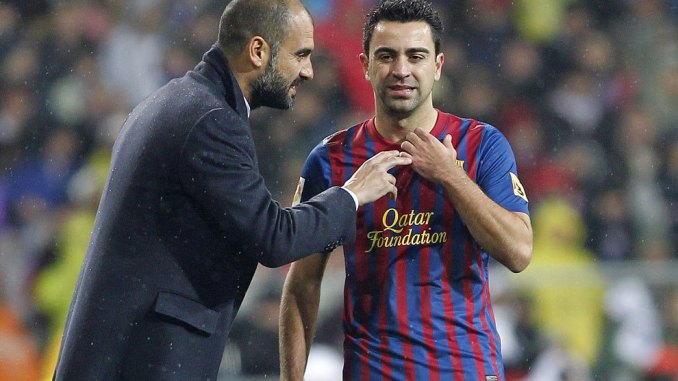 Хави хотел бы стать помощником Гвардиолы