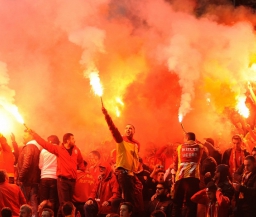Болельщики "Галатасарая" напали на фанатов "Боруссии Дортмунд"