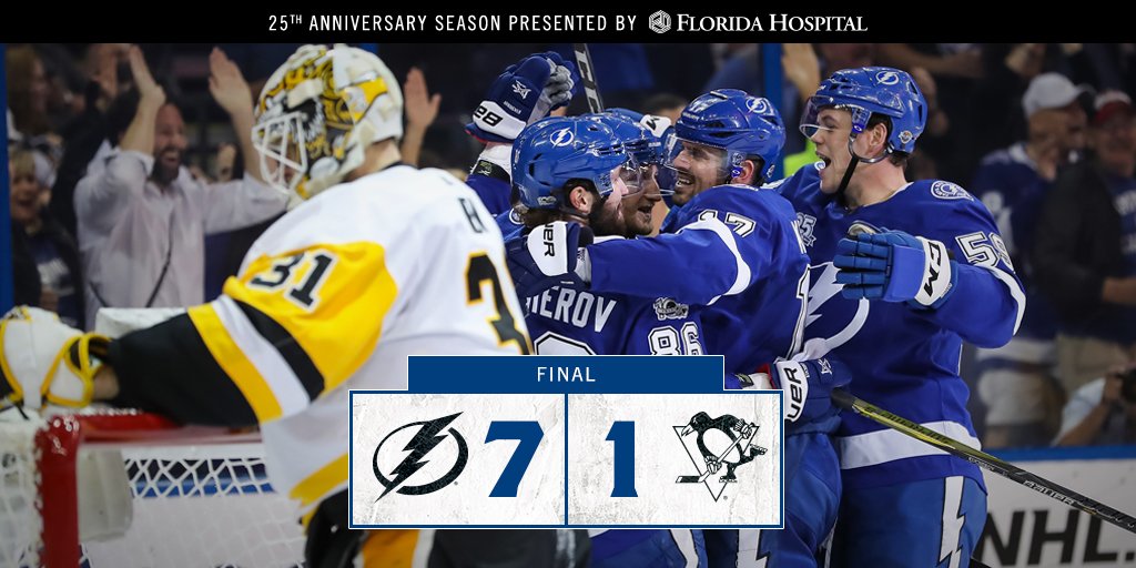 \"Тампа-Бэй\" сокрушила \"Питтсбург\"