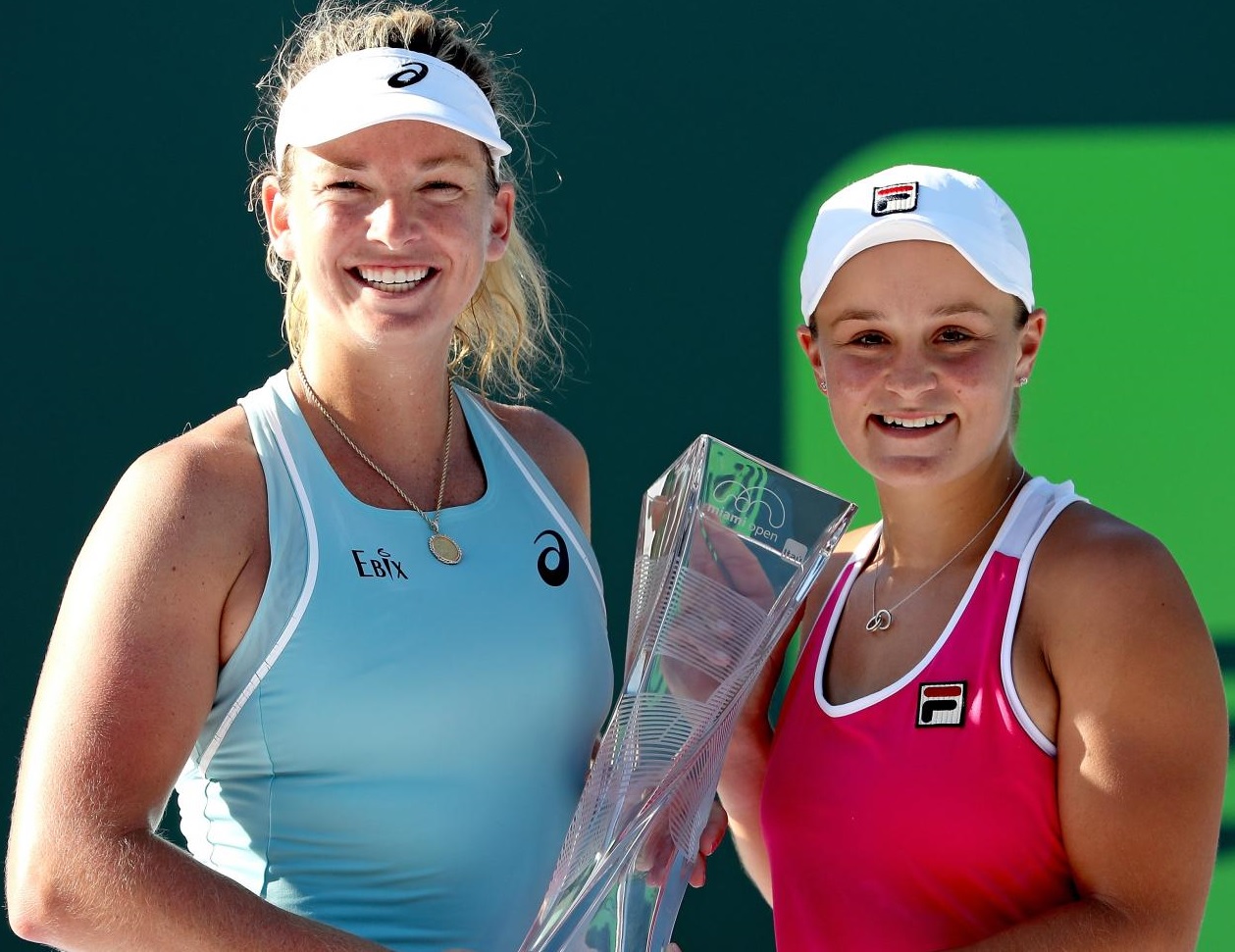 Барти и Вандевей одержали победу на турнире в Майами