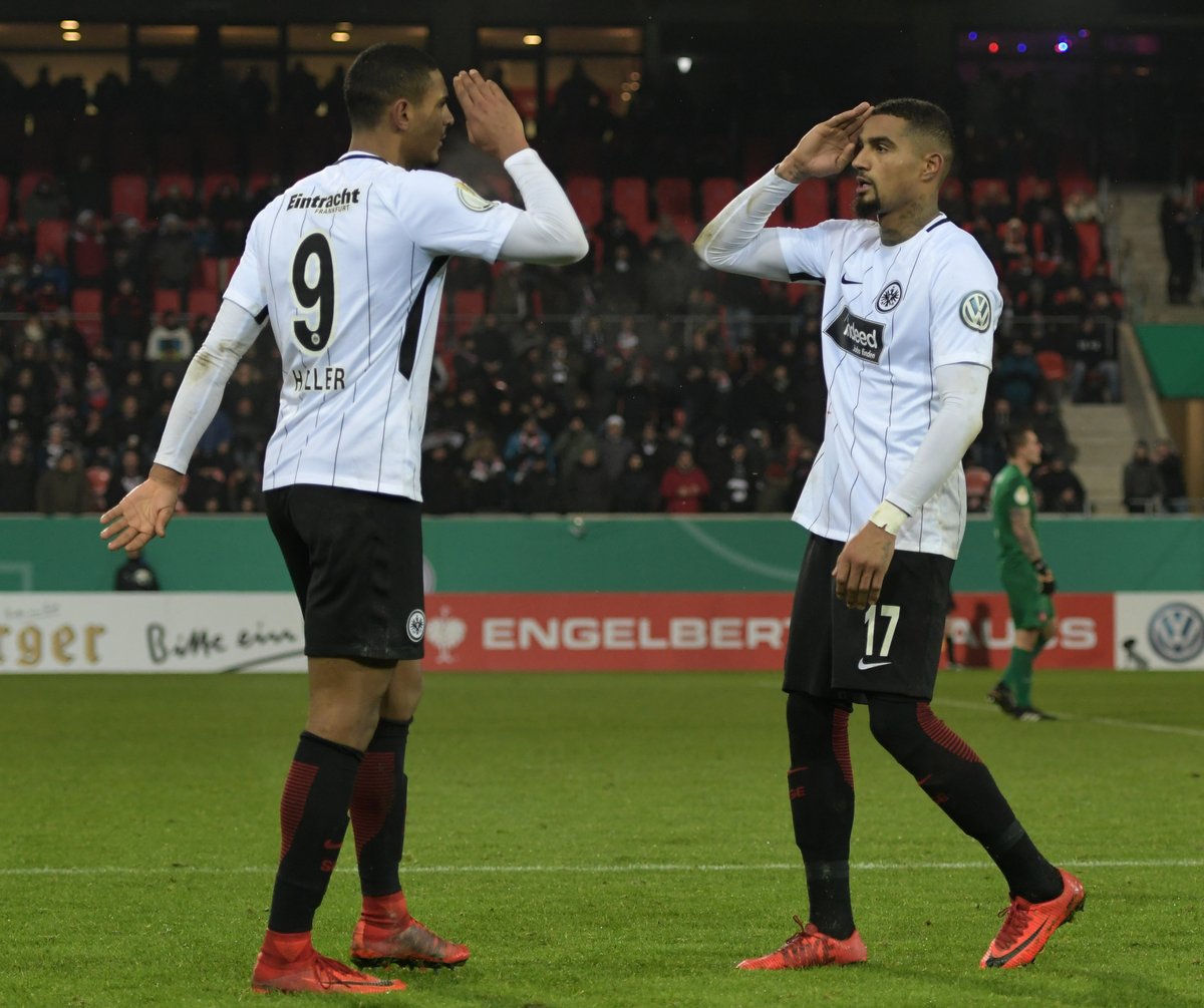 \"Айнтрахт\" обыграл \"Хайденхайм\" в Кубке Германии