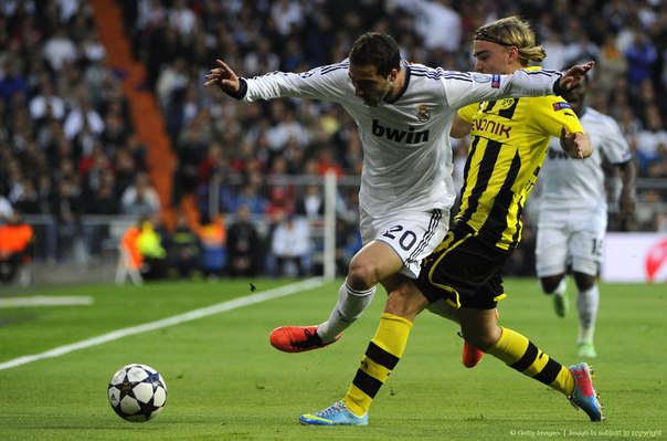 \"Боруссия\" проиграла на \"Сантьяго Бернабеу\", но вышла в финал Лиги Чемпионов