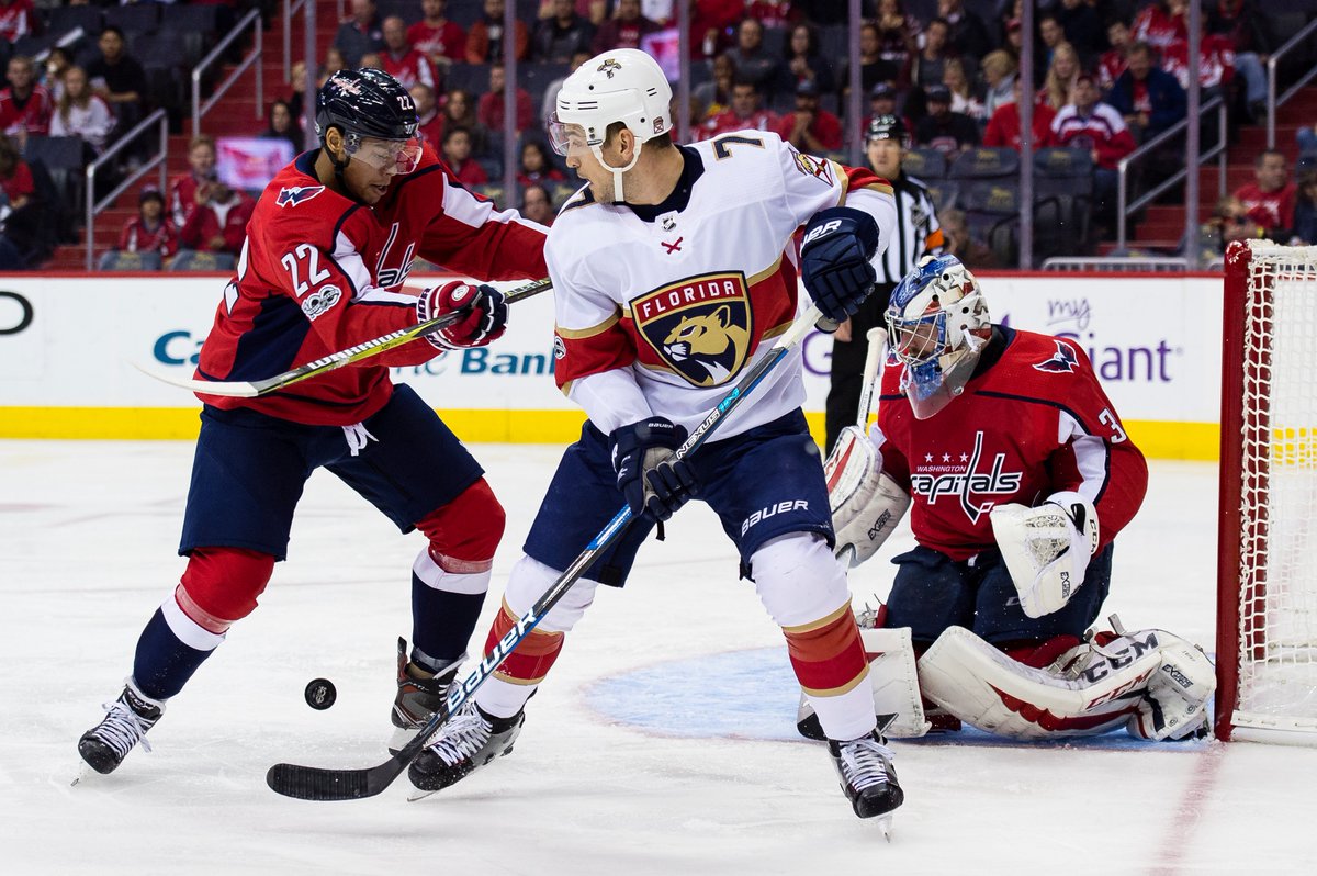 Дадонов помог \"Флориде\" разгромить \"Вашингтон\"