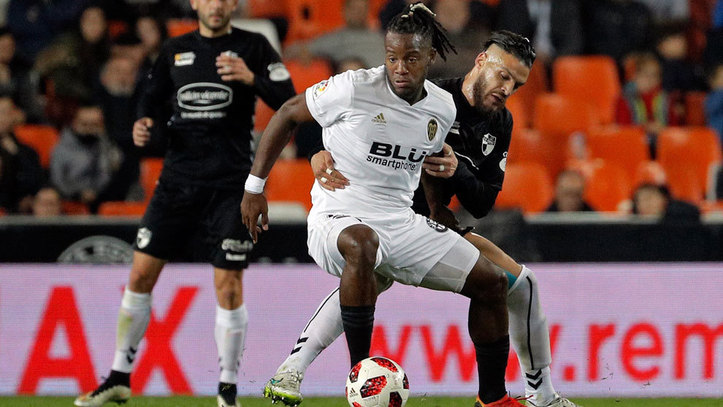 \"Валенсия\" минимально обыграла \"Эбро\" в Кубке Испании