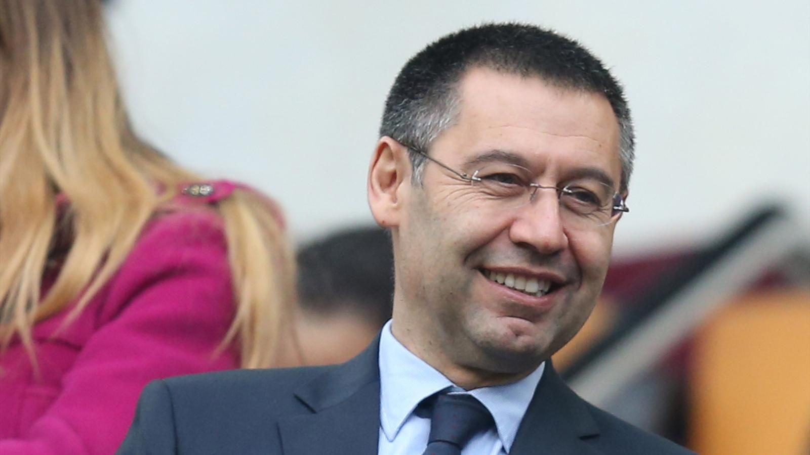 Бартомеу отметил взаимодействие форвардов \"Барселоны\"