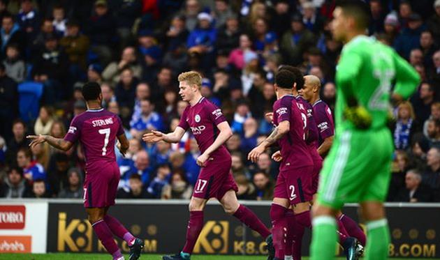 \"Манчестер Сити\" на классе проходит \"Кардифф\"