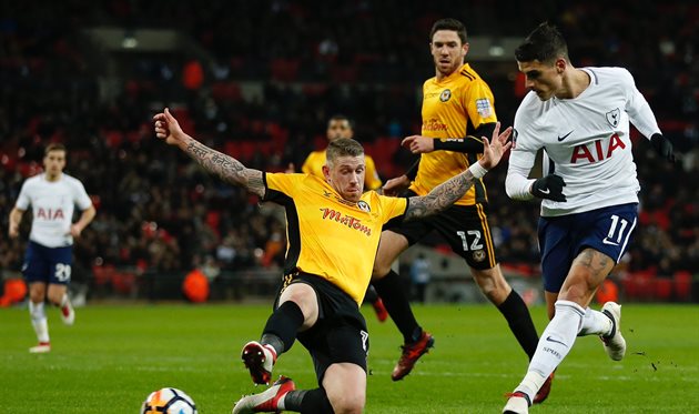 \"Тоттенхэм\" взял реванш у \"Ньюпорт Каунти\"