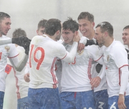 Молодежная сборная России вырвала победу над Македонией