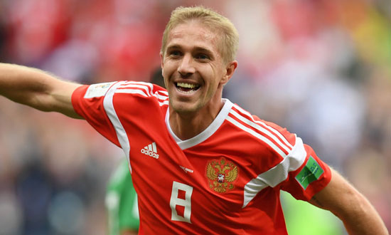 Газинский поздравил Гилерме с дебютом в сборной России