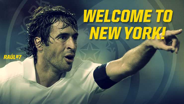 \"Нью-Йорк Космос\" объявил о переходе Рауля