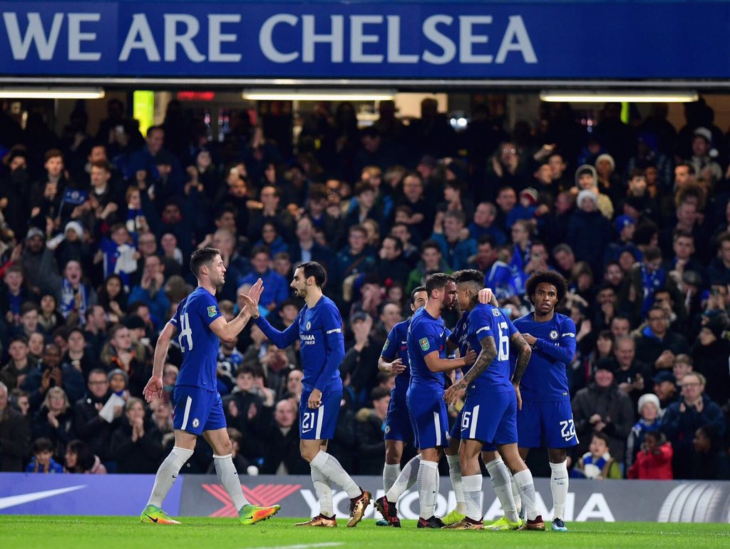 \"Челси\" со скрипом вышел в полуфинал Кубка лиги