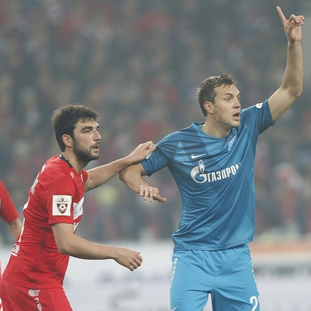 Дзюба поддержал Джикию