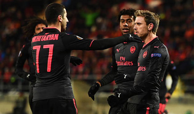 \"Арсенал\" уверено разобрался с \"Эстерсундом\"