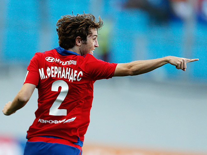 ЦСКА потерял Фернандеса на 1,5 месяца