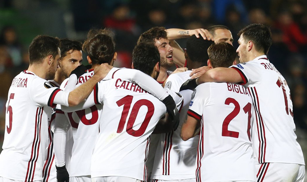 \"Милан\" одной ногой в 1/8 Лиги Европы