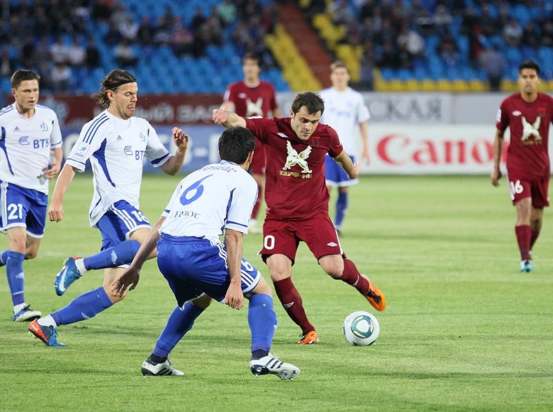 Московское \"Динамо\" разгромило \"Рубин\"