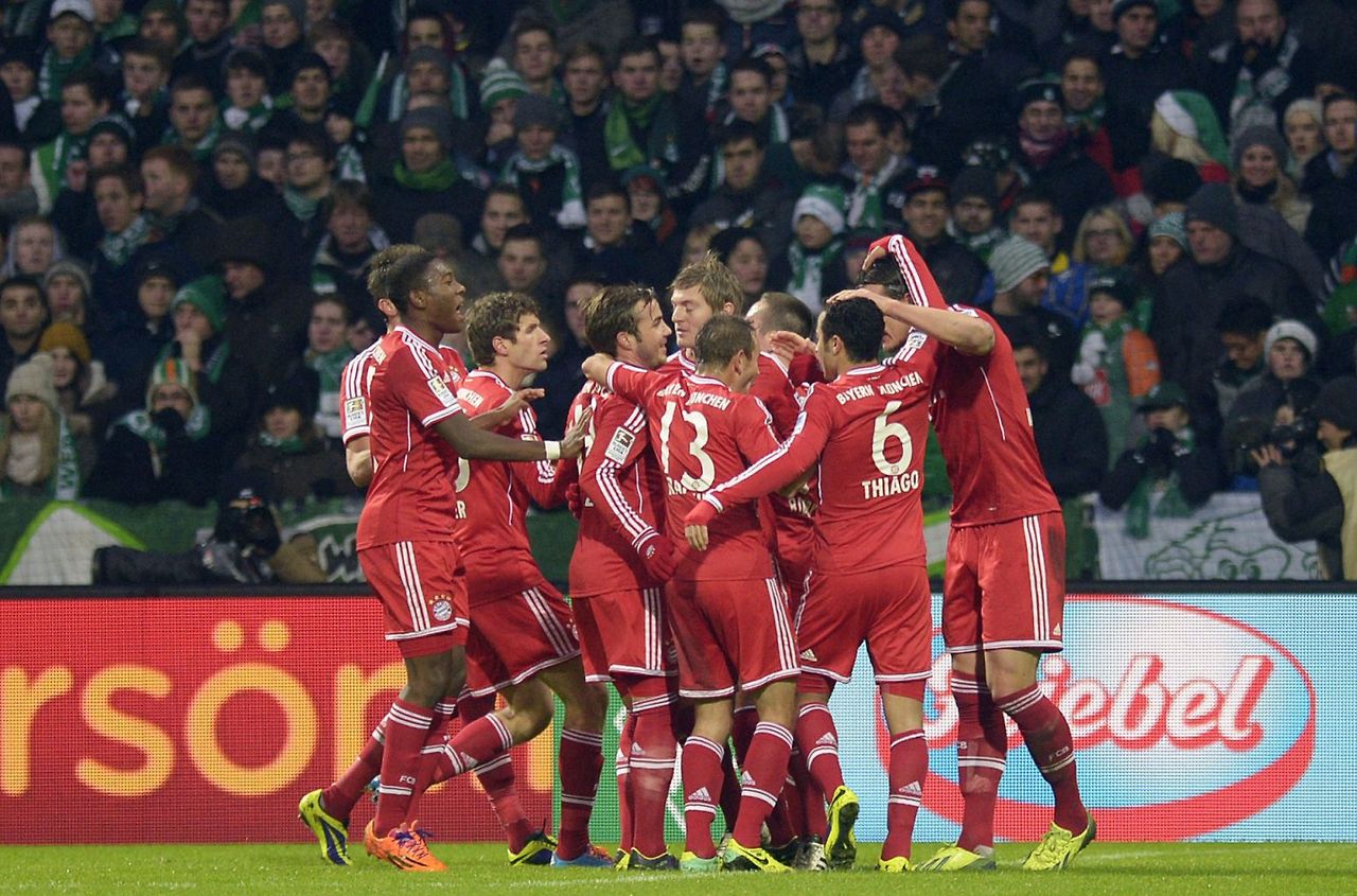 \"Бавария\"  оторвалась на \"Вердере\"