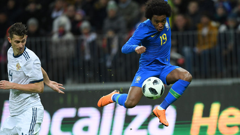 Бразилия разгромила Россию в Москве