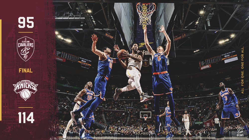 \"Кливленд\" разгромно уступил \"Нью-Йорку\"