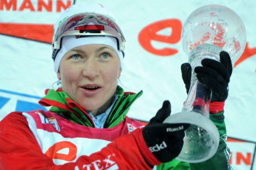 Биатлон. Домрачева взяла золото в спринте