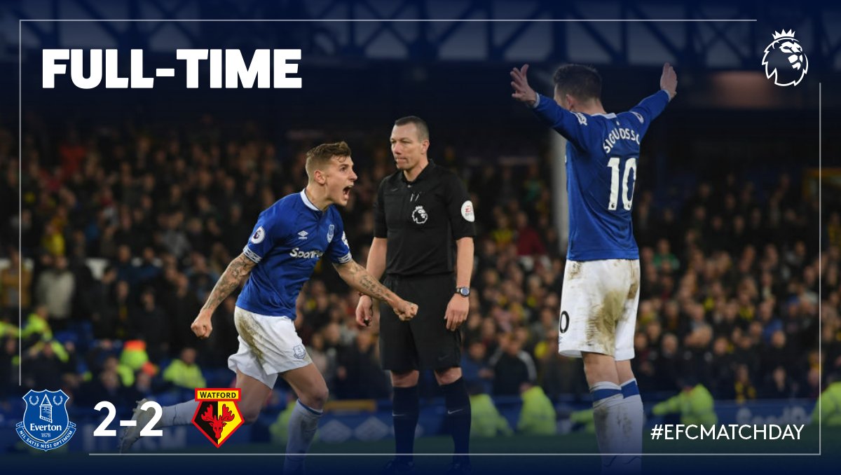 \"Эвертон\" едва не проиграл \"Уотфорду\"