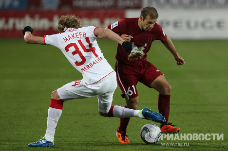 \"Спартак\" закончил год победой над \"Рубином\"