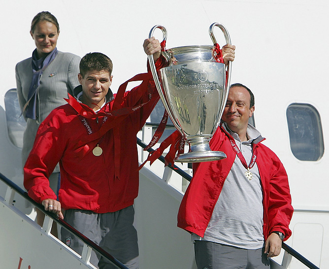 Бенитес: Джеррард всегда стремился стать лучшим полузащитником мира