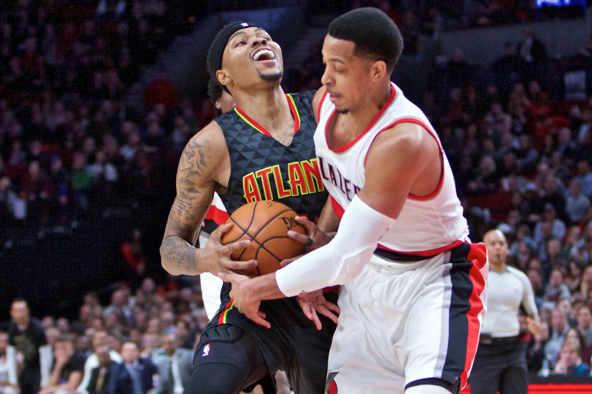 \"Атланта\" крупно обыграла \"Портленд\"