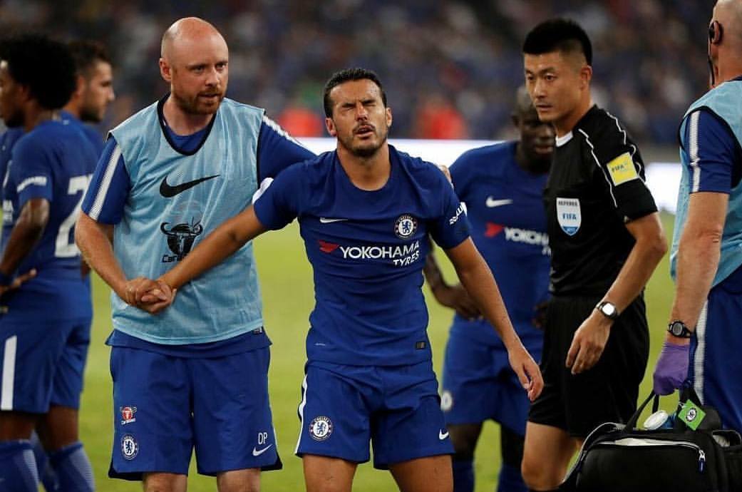 Конте рассказал о травме Педро