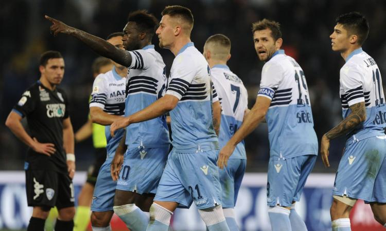 \"Лацио\" минимально обыграл \"Эмполи\"