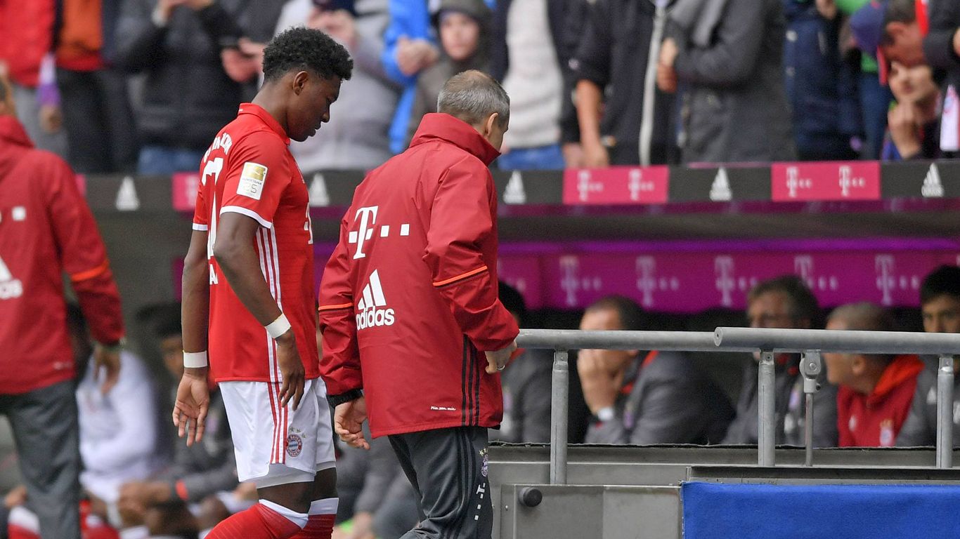 Давид Алаба пропустит полуфинал Кубка Германии