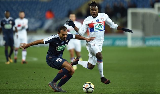 \"Лион\" проходит в 1/2 Кубка Франции, победив \"Монпелье\"