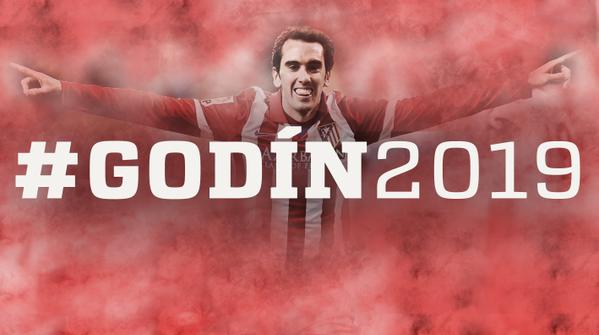 Годин переподписал контракт с \"Атлетико\"