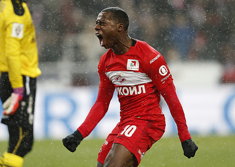 Глушаков и Промес принесли \"Спартаку\" победу над \"Рубином\"