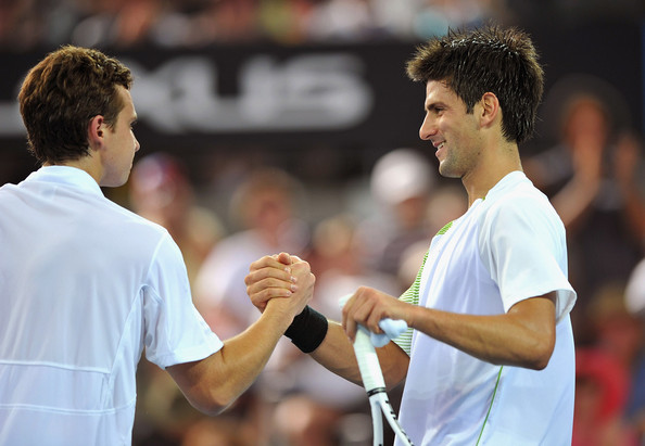 Латвийский теннисист \"наехал\" Джоковича