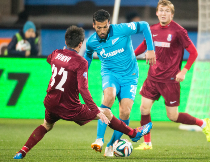 \"Зенит\" со счётом 5:0 разгромил саранскую \"Мордовию\"