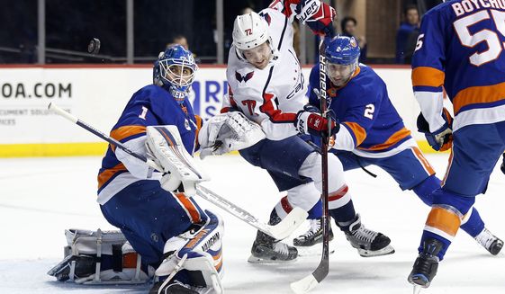 \"Вашингтон Кэпиталз\" оформили шестую победу подряд, обыграв \"Нью-Йорк Айлендерс\"