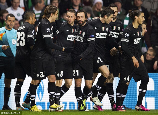 \"Ювентус\" громит \"Селтик\"