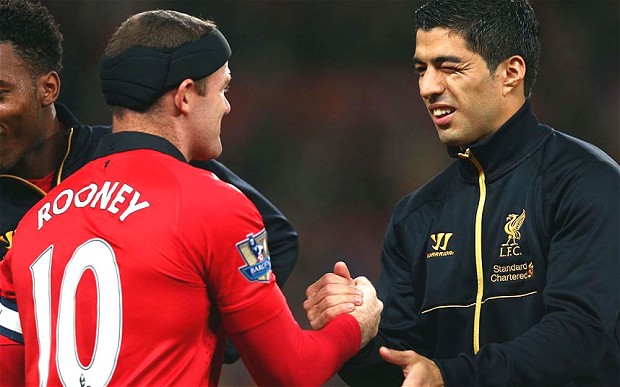 Руни сравнил Суареса с Месси и Роналду