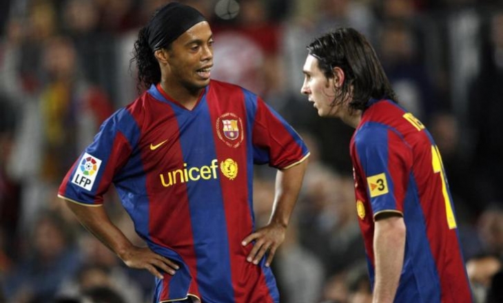 Роналдиньо хотел бы побольше поиграть с Месси