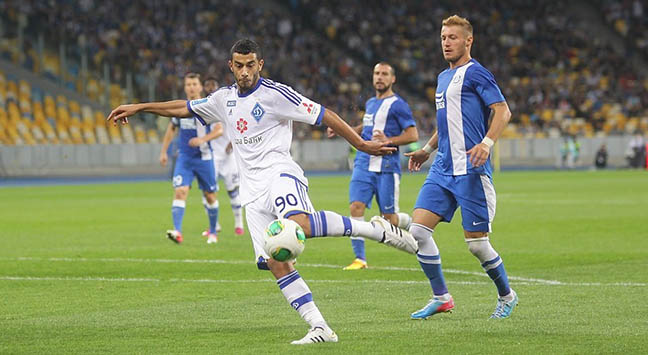 \"Динамовцы\" сыграли вничью с \"Днепром\" в Киеве