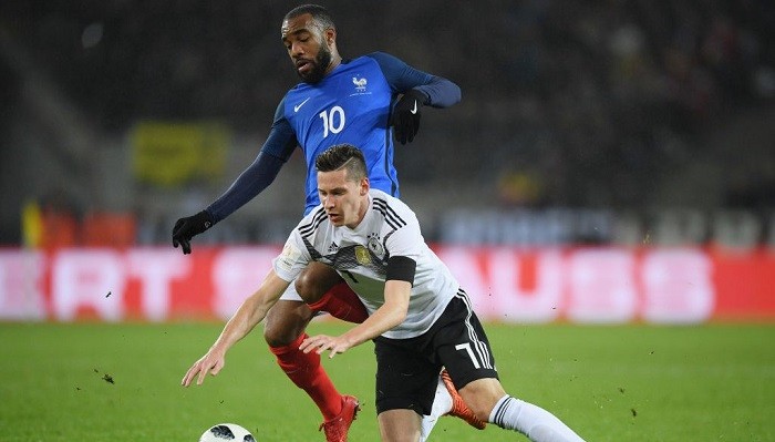 Франция сыграла вничью с Германией