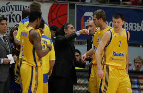 Единая лига ВТБ. \"Химки\" легко выиграли у \"Азовмаша\"
